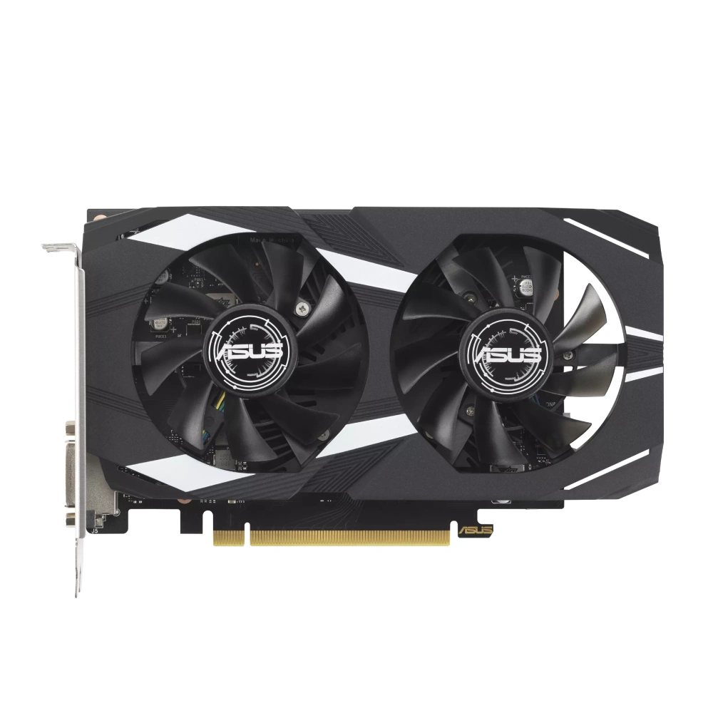 Asus Nvidia Graphic Card RTX3050 6GB DDR6 Dual Fan view 3